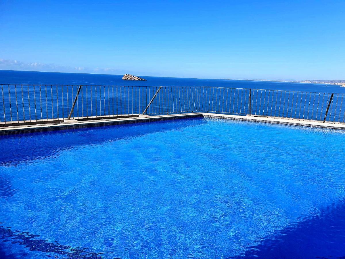 Spectacular Sea Views 2 Bedrooms In Villa Marina Бенідорм Екстер'єр фото