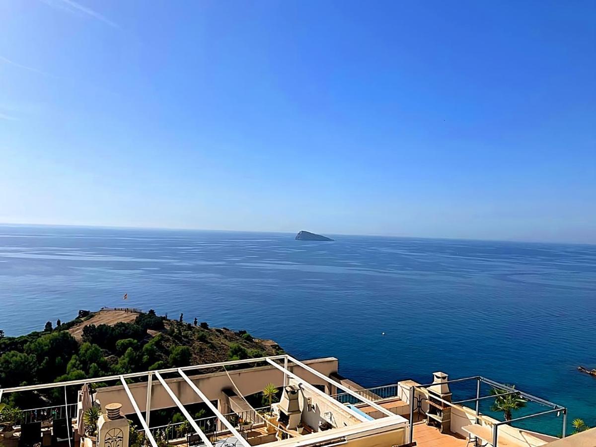 Spectacular Sea Views 2 Bedrooms In Villa Marina Бенідорм Екстер'єр фото